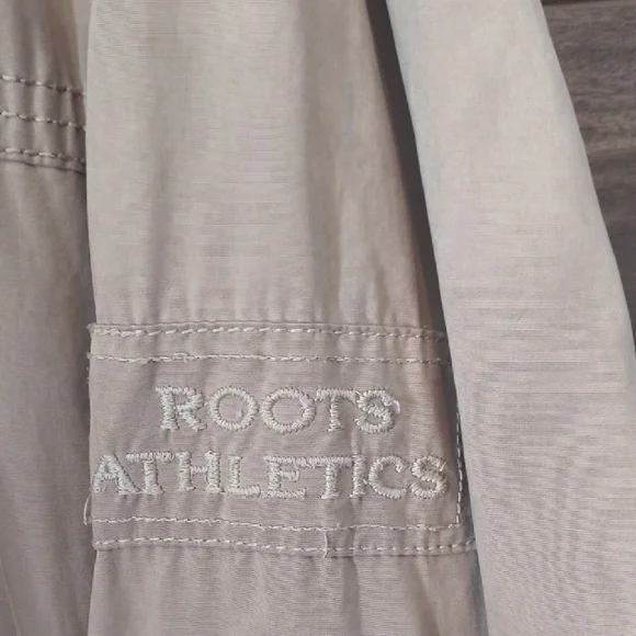 Roots 73 Athletics Hooded Field Jacket - Tan Khaki - Men’s Large - Picture 4 of 7